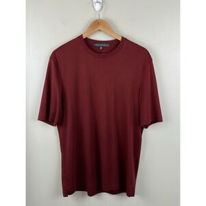 ROBERT BARAKETT Boysenberry Tee T-Shirt Crew Cotton Short Sleeve Sz M